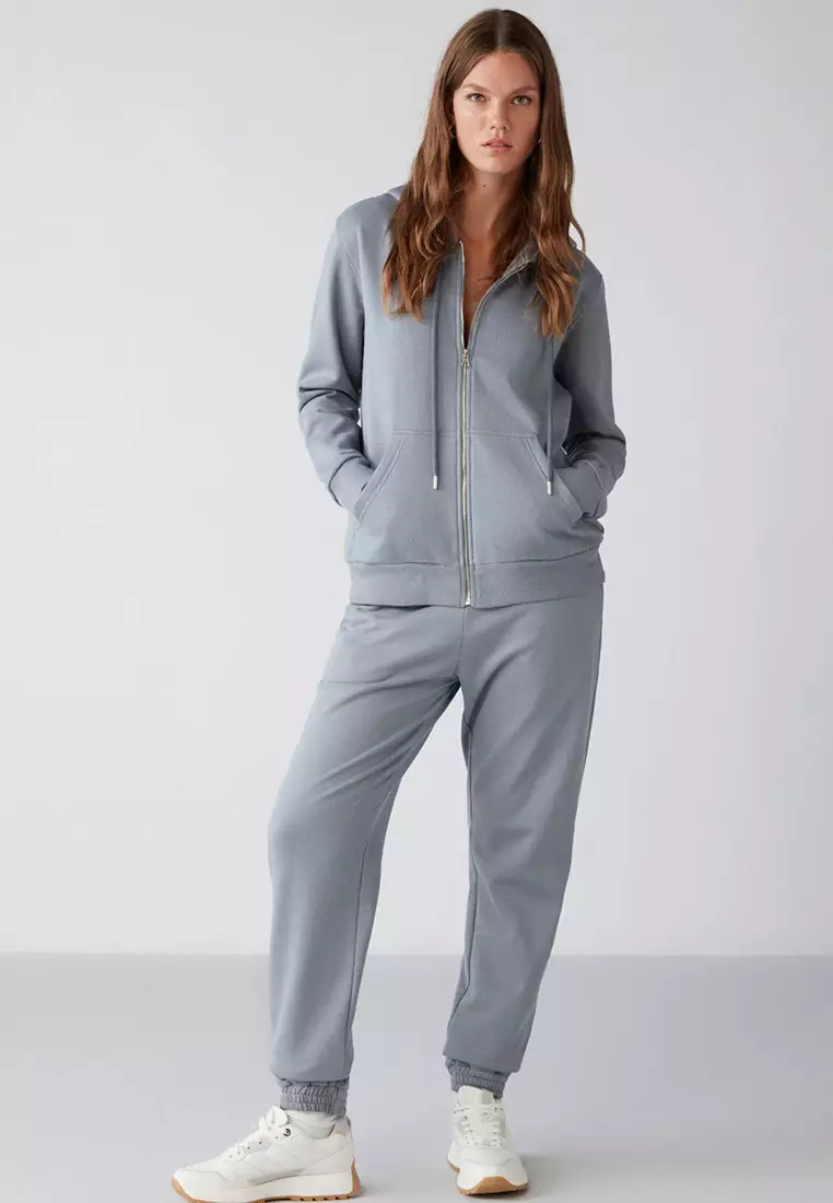 Carlota Relaxed Fit Zip Hoodie