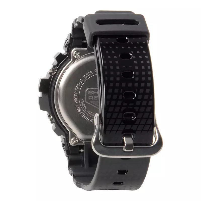 Jam Tangan Pria Casio G-Shock DW-6900NB-1DR Mirror-Metallic Digital Dial Black Resin Band