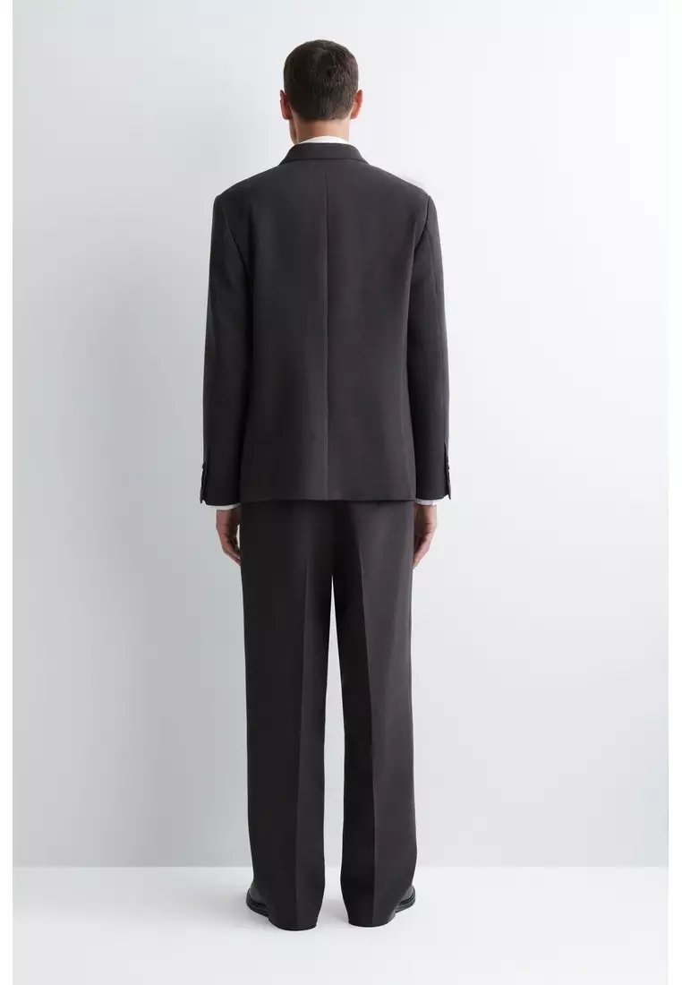 Buy COS UNSTRUCTURED WOOL-BLEND BLAZER 2026 Online | ZALORA