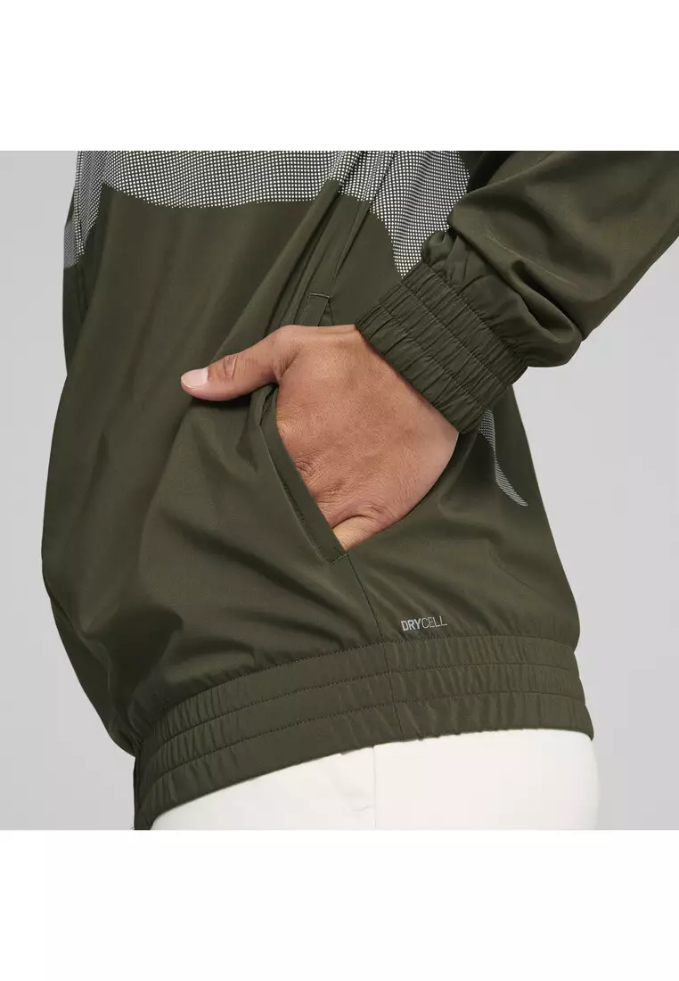 TRAIN BIG CAT 男子梭織運動外套