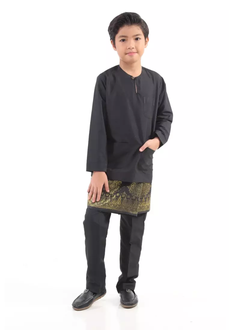 Baju Melayu Moden Teluk Belanga For Kids