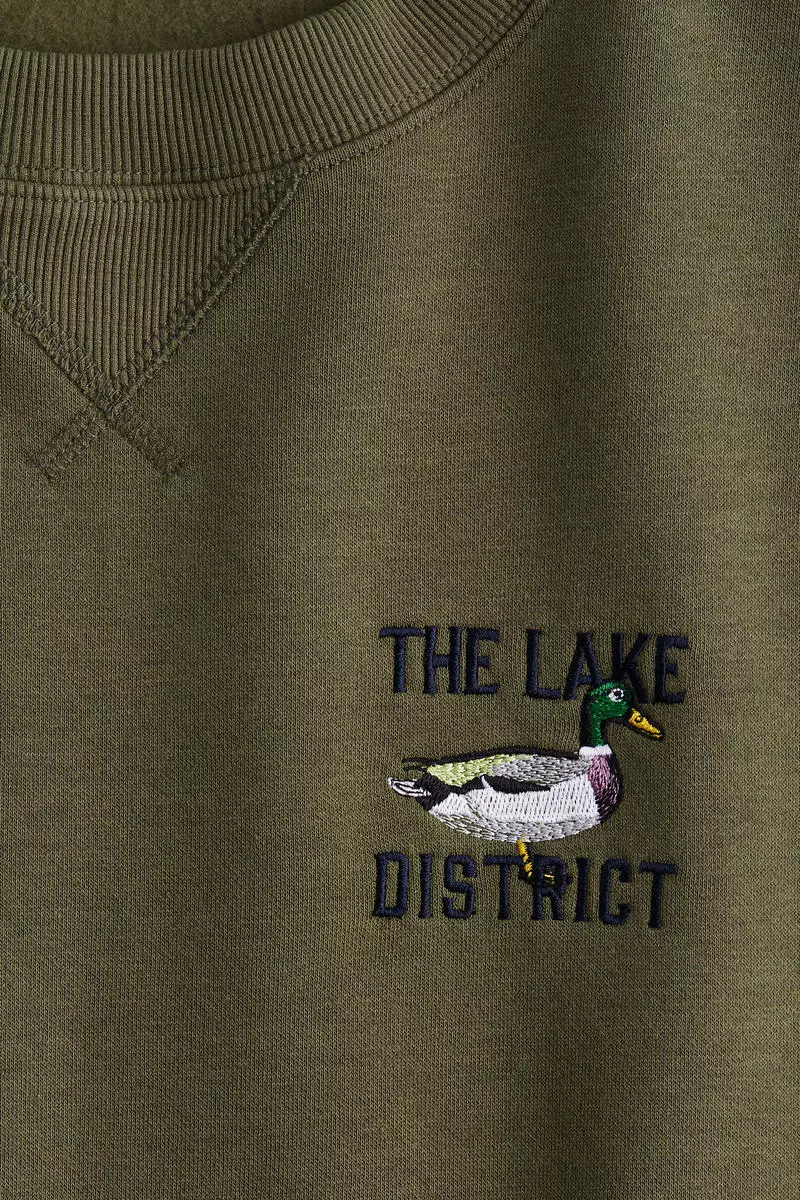 Text-motif sweatshirt