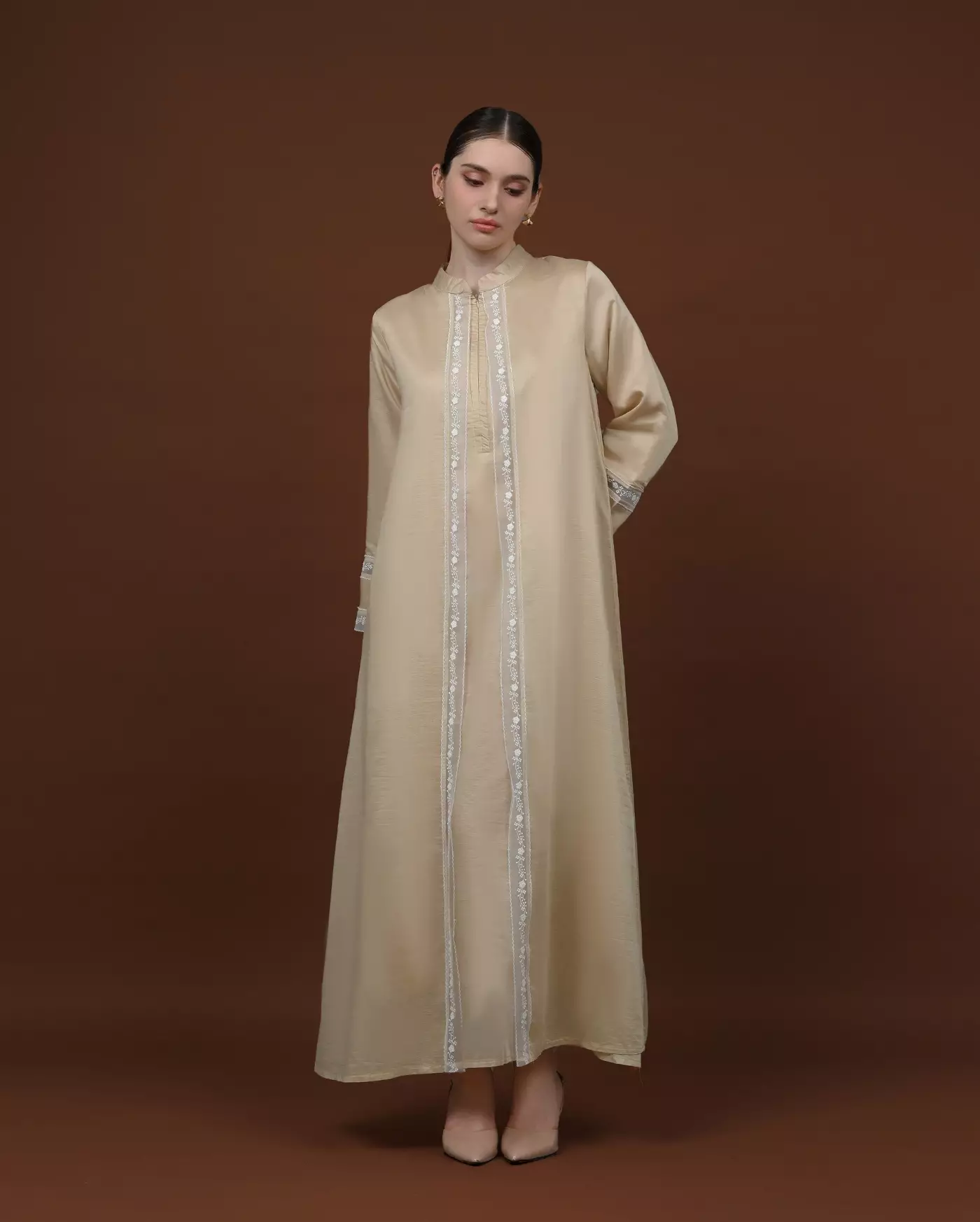 Lulani Dress - Almond