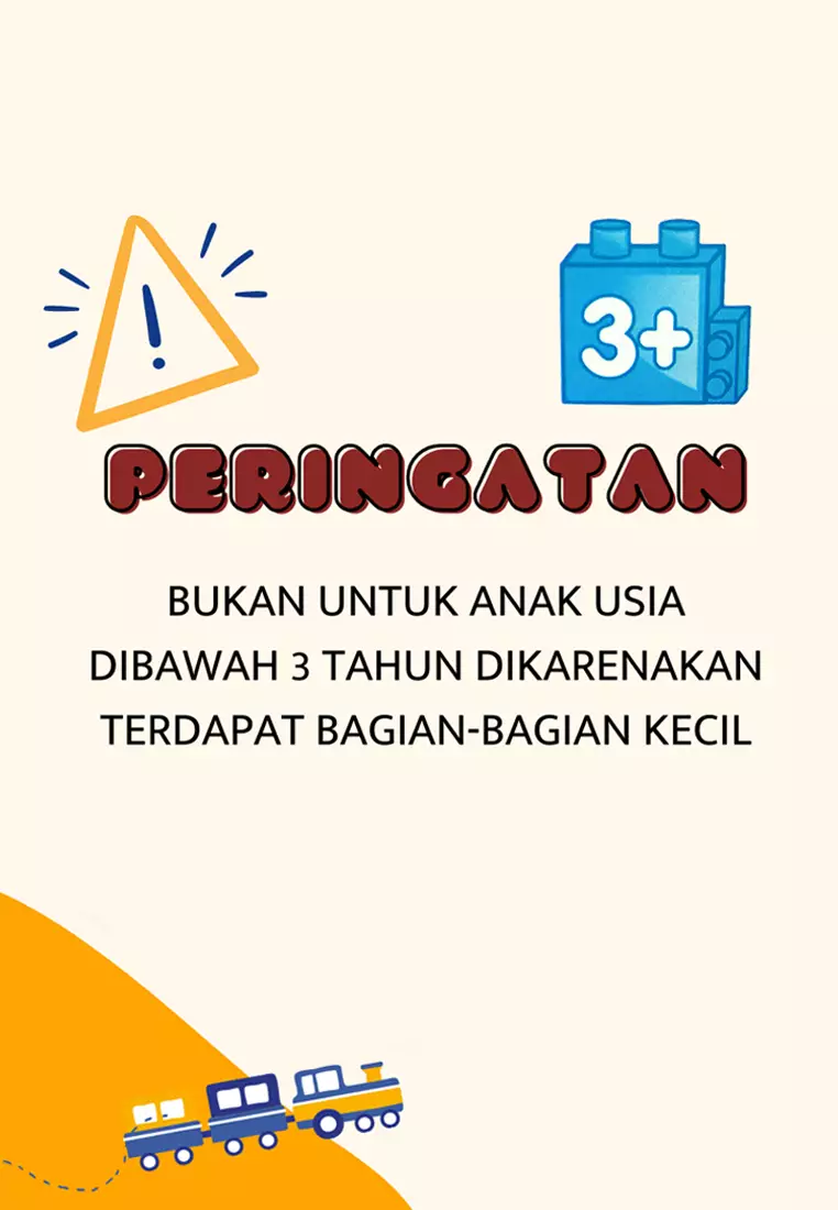 Wakakids Mainan Edukasi Anak Balok Susun Puzzle Block Paradise Lego Castle Venhs