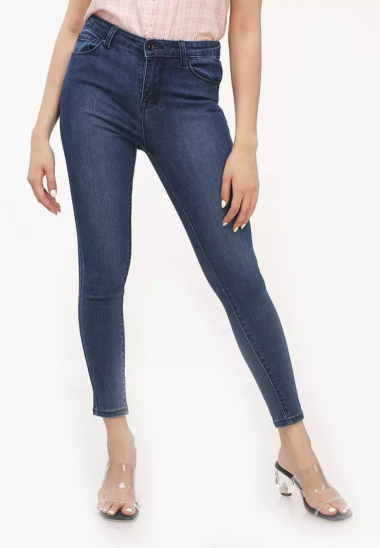 Midrise Skinny Jeans