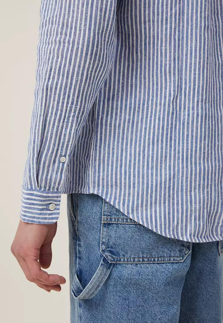 Linen Long Sleeve Shirt