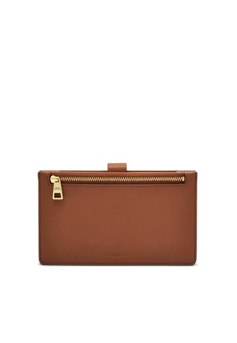Jual Fossil Fossil Vale - Leather - Medium Tab Wallet 