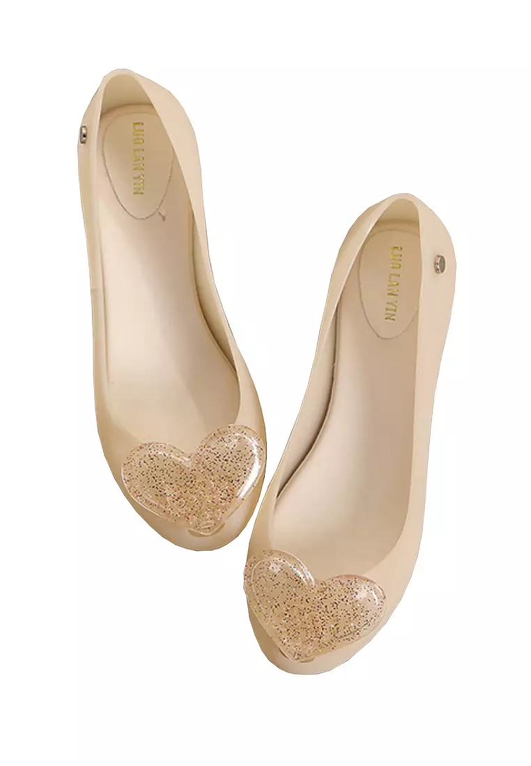 Buy Twenty Eight Shoes VANSA Heart Ornament Jelly Rain Shoes VSW