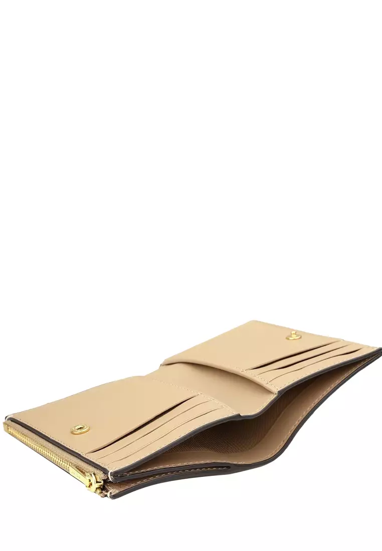 Coach Bifold Wallet in Taupe CM315