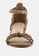 Rag & CO. brown Braided Suede Block Heel Sandal 57841SHFE8B988GS_4