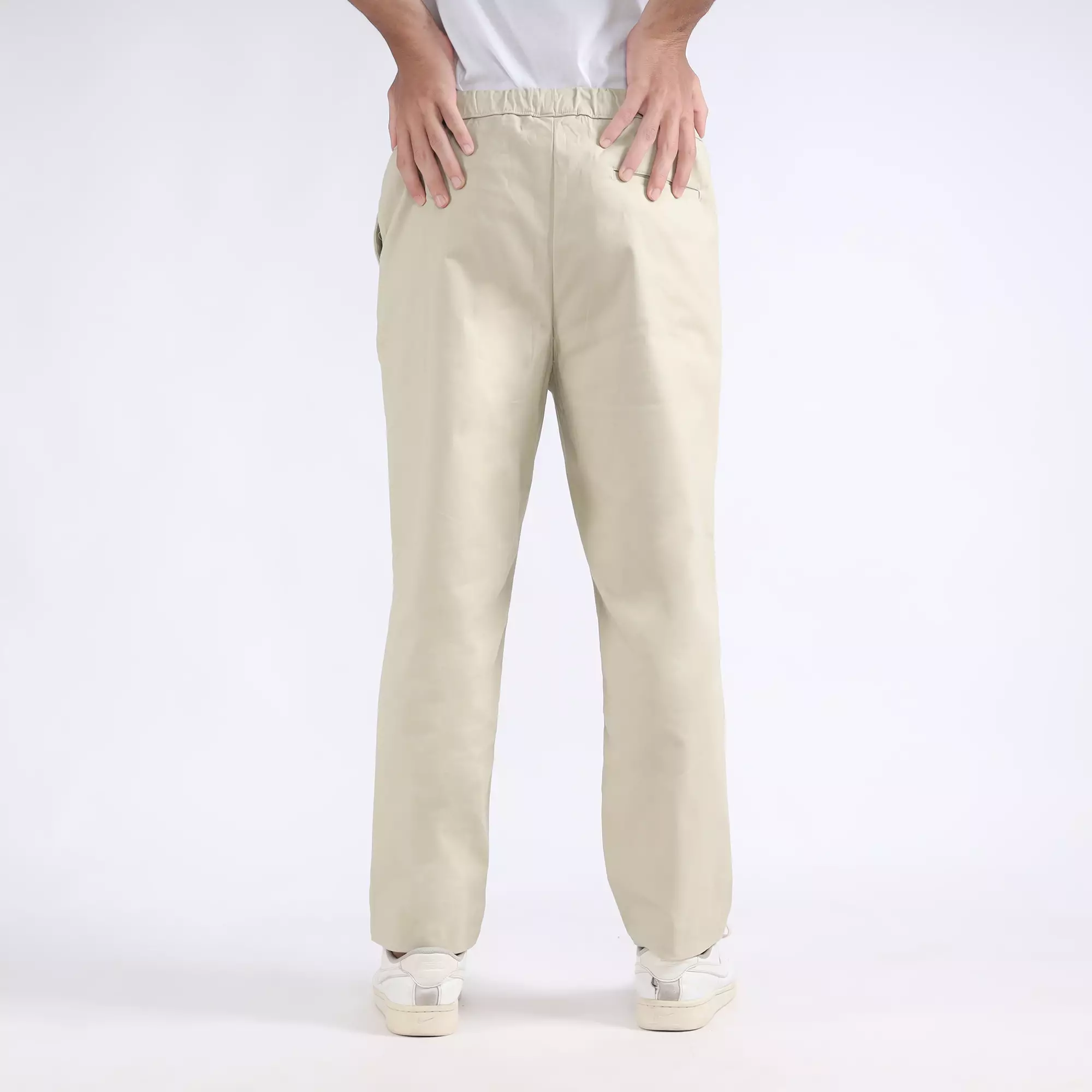 FACILITY - Formal Jogger Pants - Cream