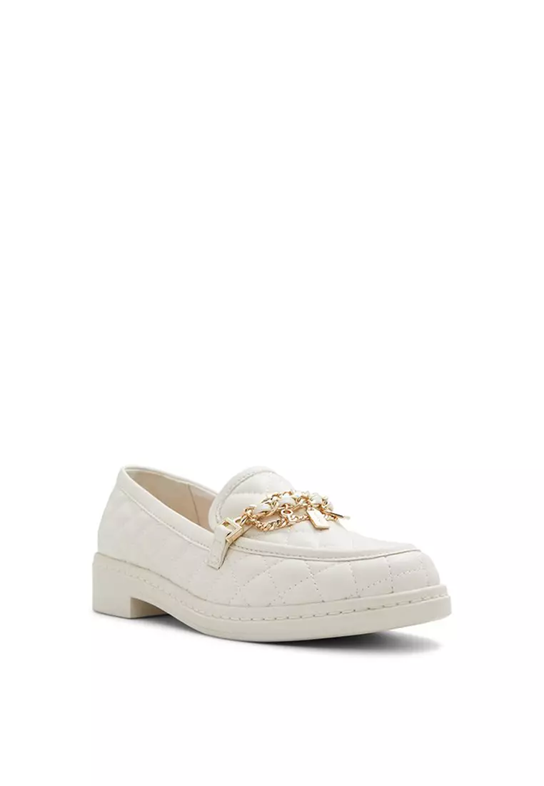 Aldo white loafers hot sale