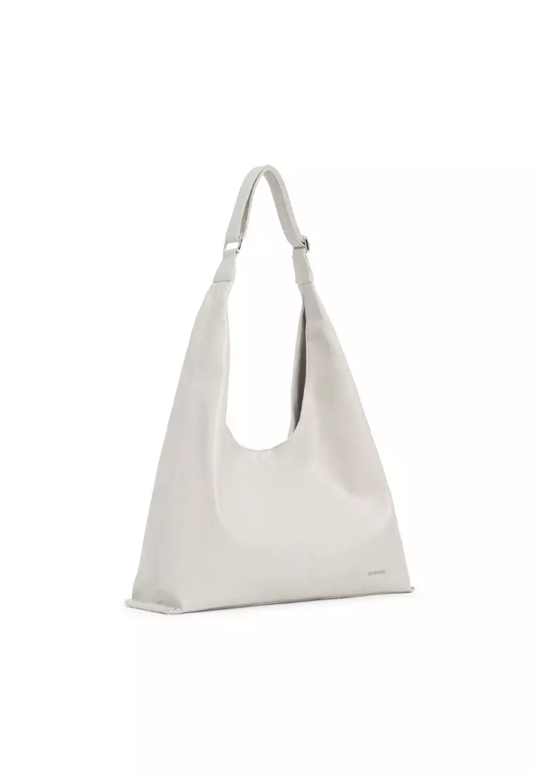 Downtown Hobo Sustainable Vegan Leather Shoulder Bag with Card Holder