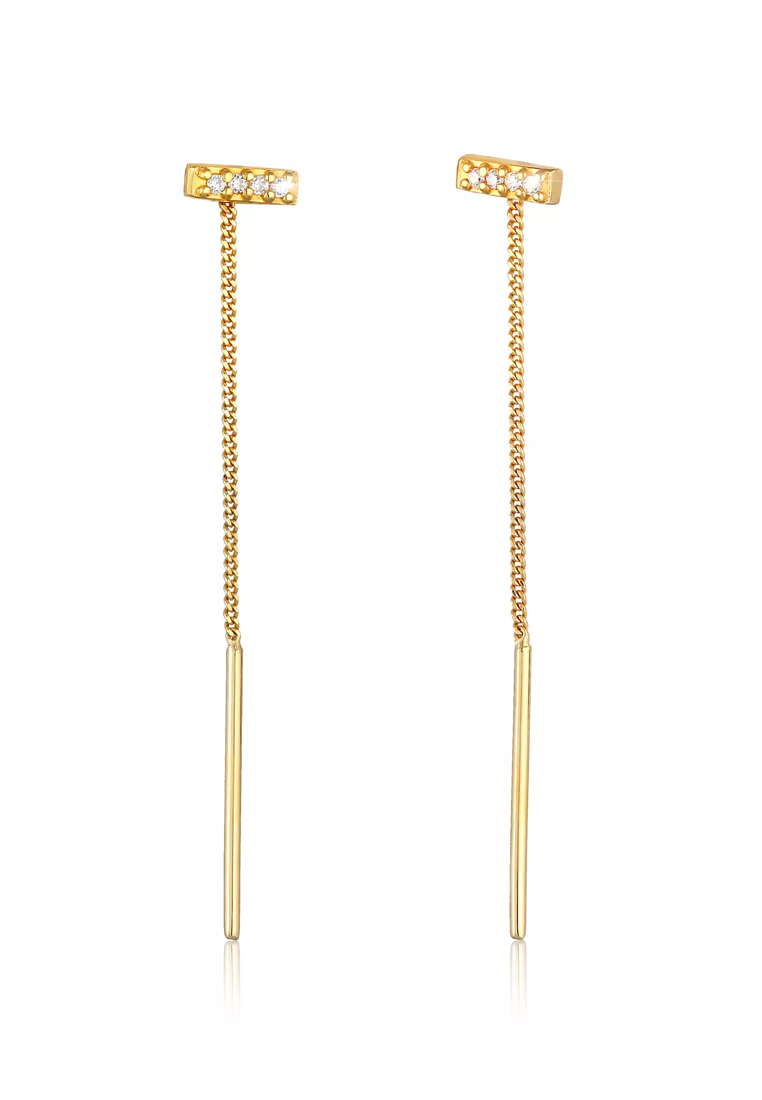Buy ELLI GERMANY Earrings Ear Hanger Bar Pull Through Trend