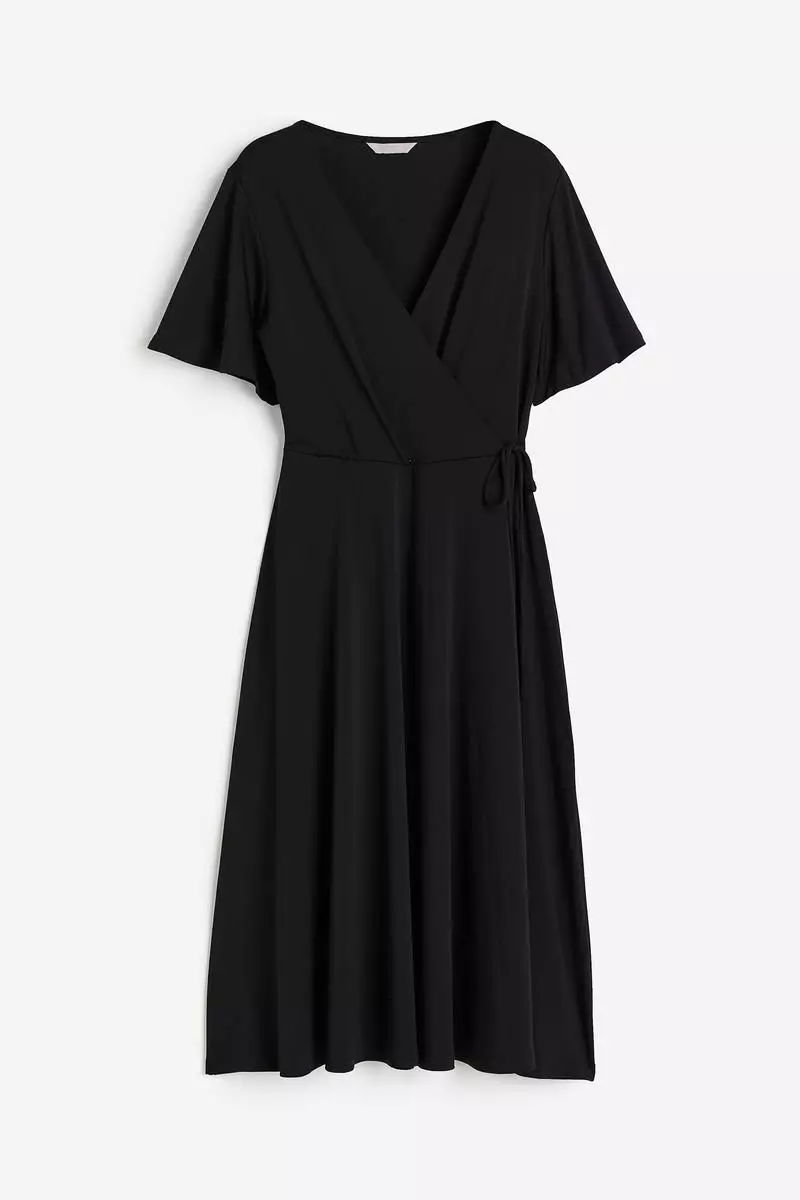 Buy H&M Jersey wrap dress 2023 Online | ZALORA Singapore
