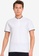 G2000 white Stand Collar Printed Polo Shirt 79115AADD2CD9DGS_1