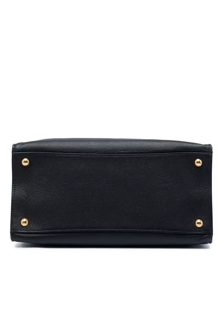 Pre-Loved Prada Saffiano Soft Triple Pocket Tote