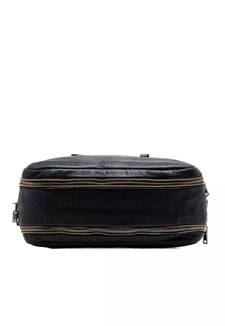Pre-Loved Prada Cervo Lux Bauletto Handbag