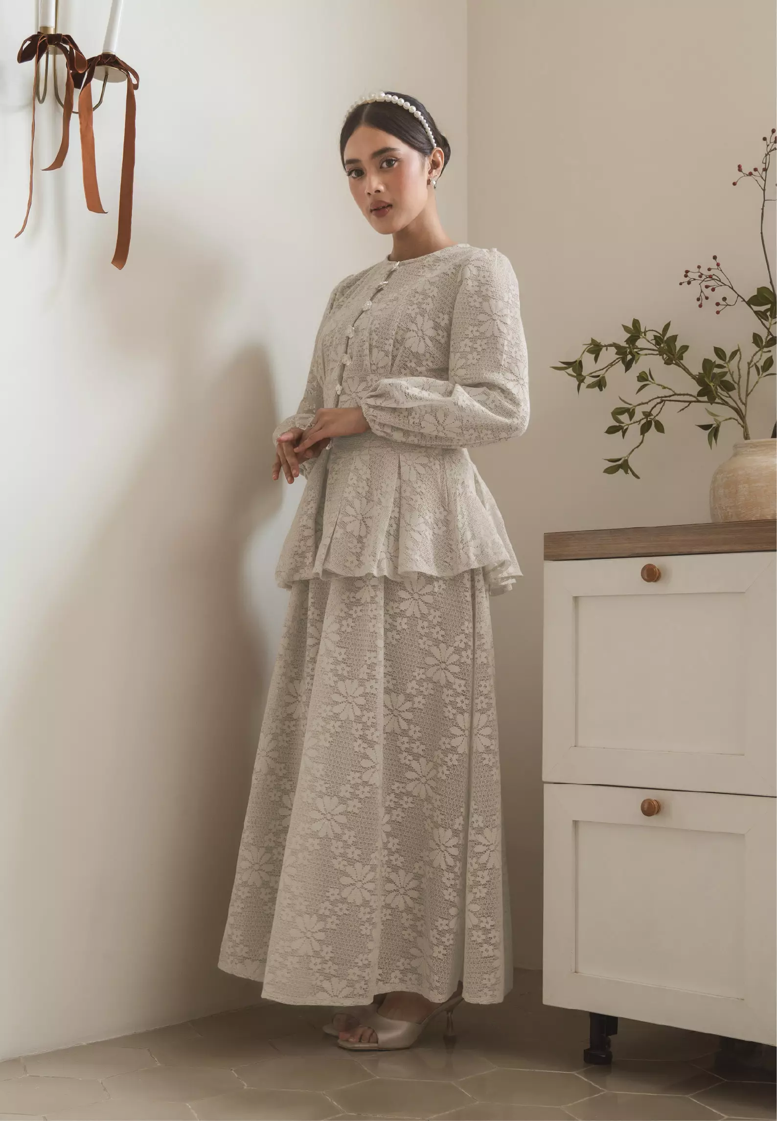 Nameera Blouse - Almond