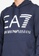 EA7 navy Train Logo Series Oversize Logo Hoodie 3B13BAAE04EED5GS_3