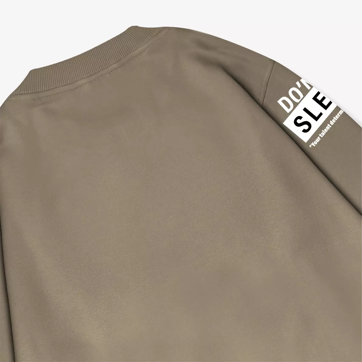 OOTDSUPPLY Crewneck The Future Vanila & Black | Sweater Pria & Wanita CN079