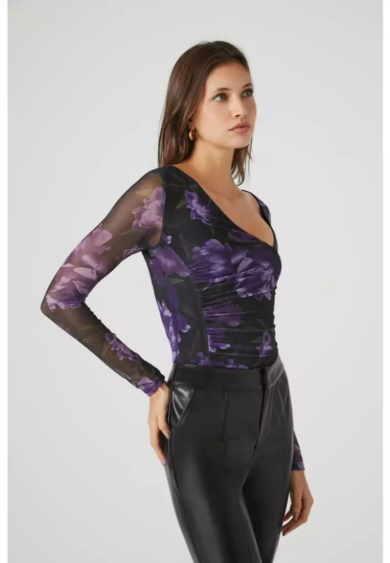 Forever 21 mesh bodysuit store
