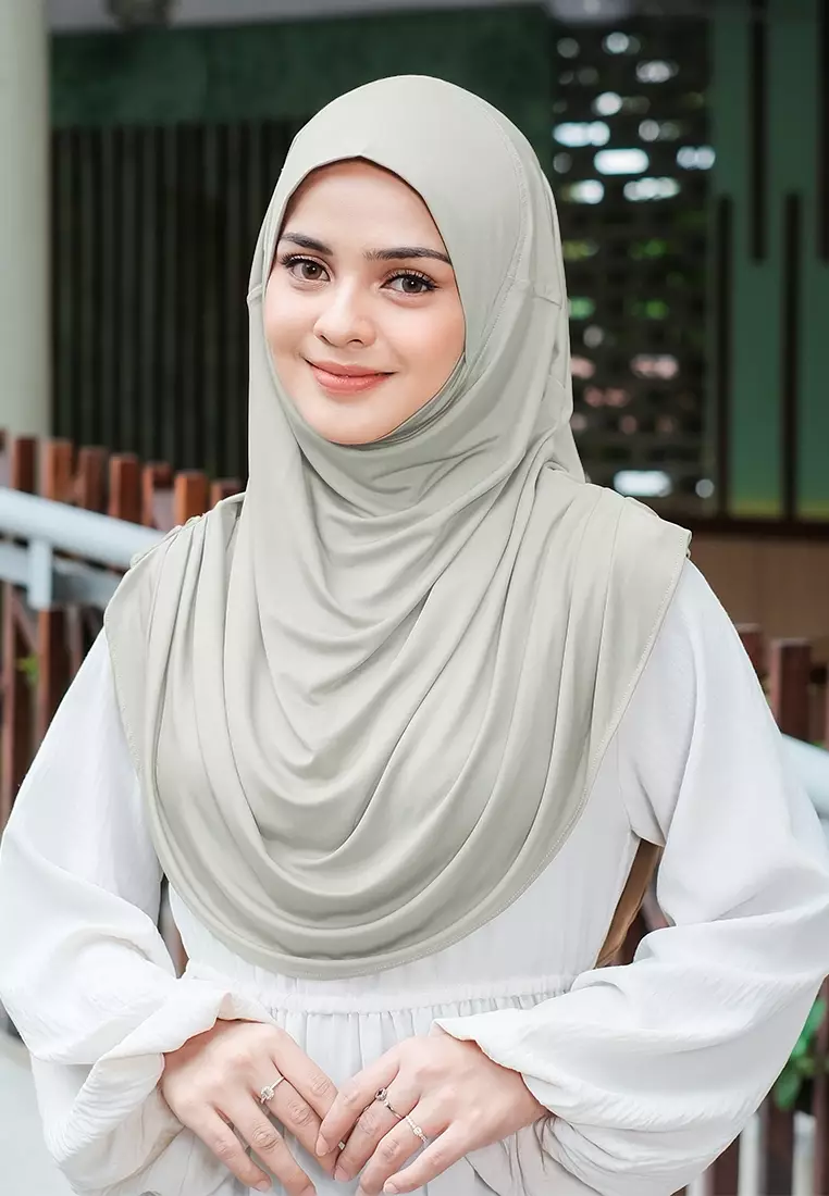 HIJAB INSTAN FATHIA - OLIVE