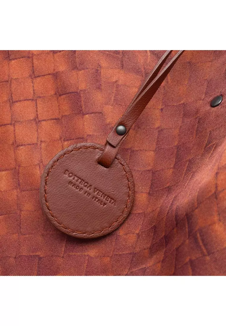 Pre-Loved Bottega Veneta Nylon Intrecciolusion Tote