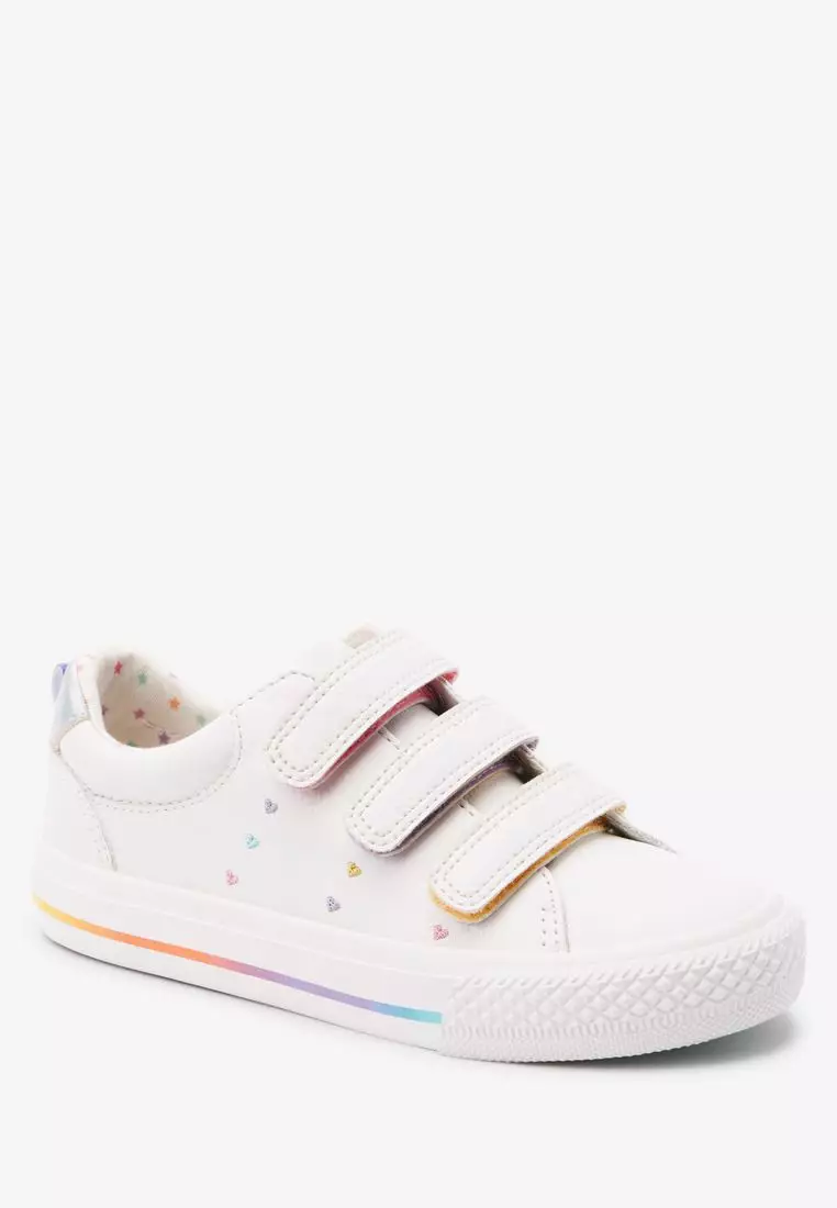 Next on sale white trainers