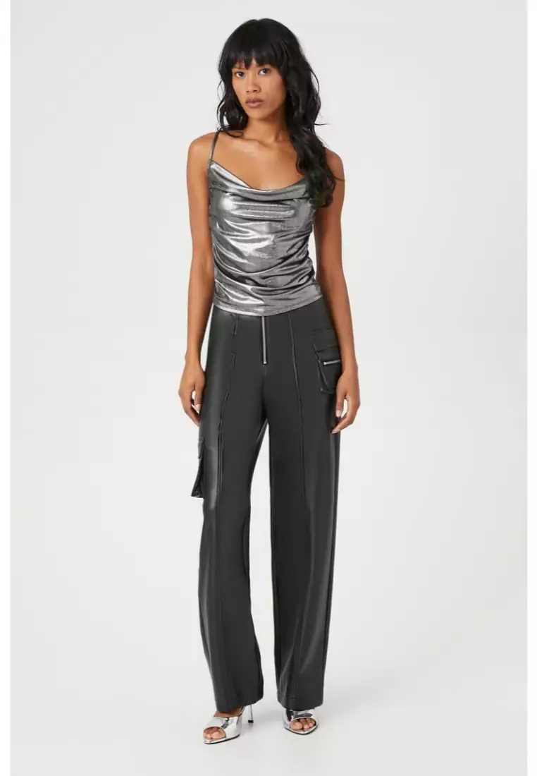 Patent leather pants forever 21 on sale