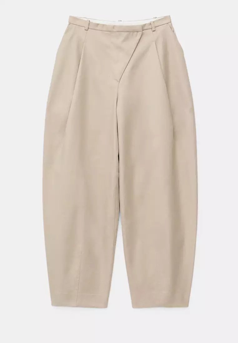 Barrel-Leg Trousers
