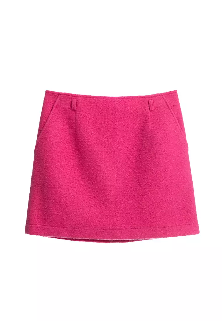 Fushia Pink Mini Skirt