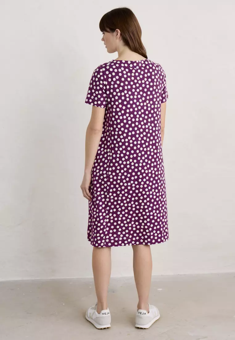 Buy Seasalt Cornwall Seasalt Cornwall Purple Pipers Dress Online ...