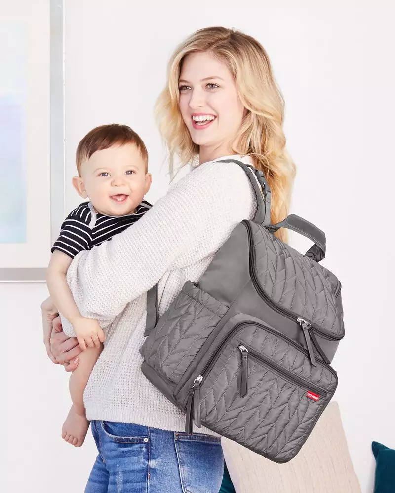 Skip Hop Kids Forma Backpack Grey - Tas Popok Balita