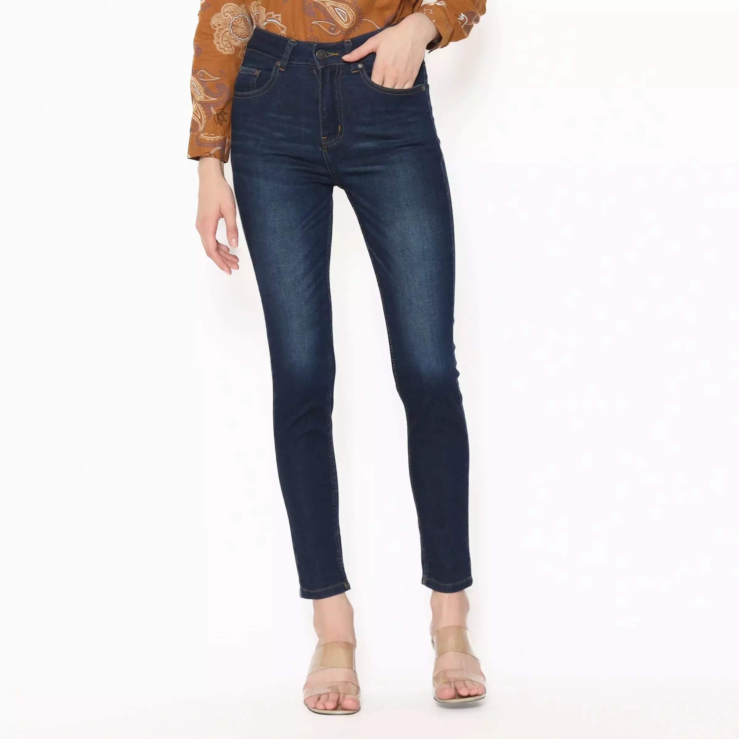 Rodeo - Jeans Wanita - Adella Jeans - Blue
