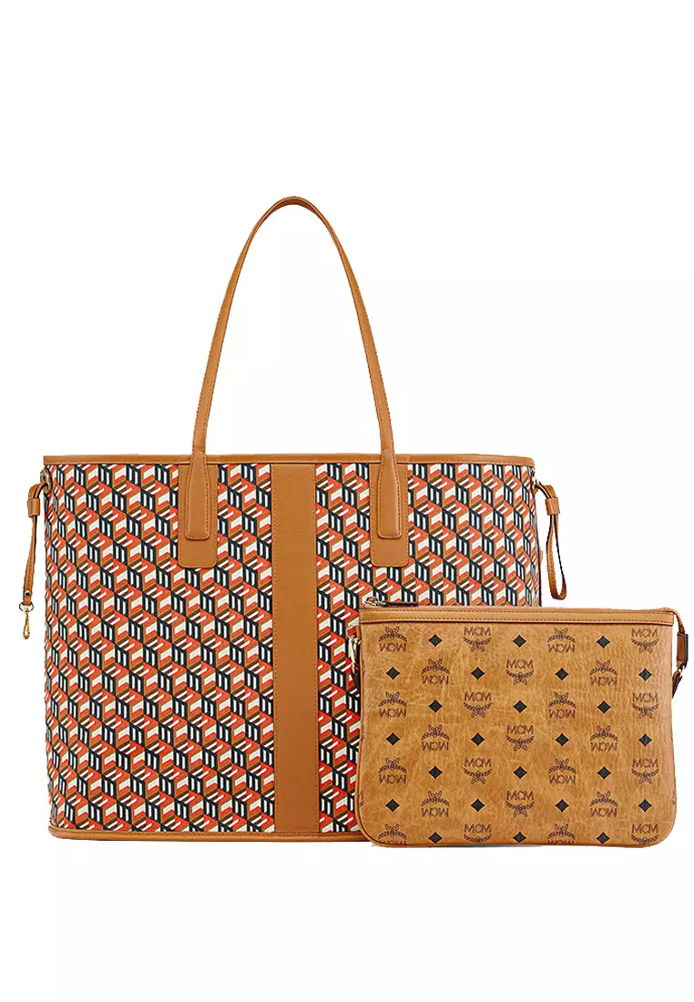 Mcm tote reversible hotsell