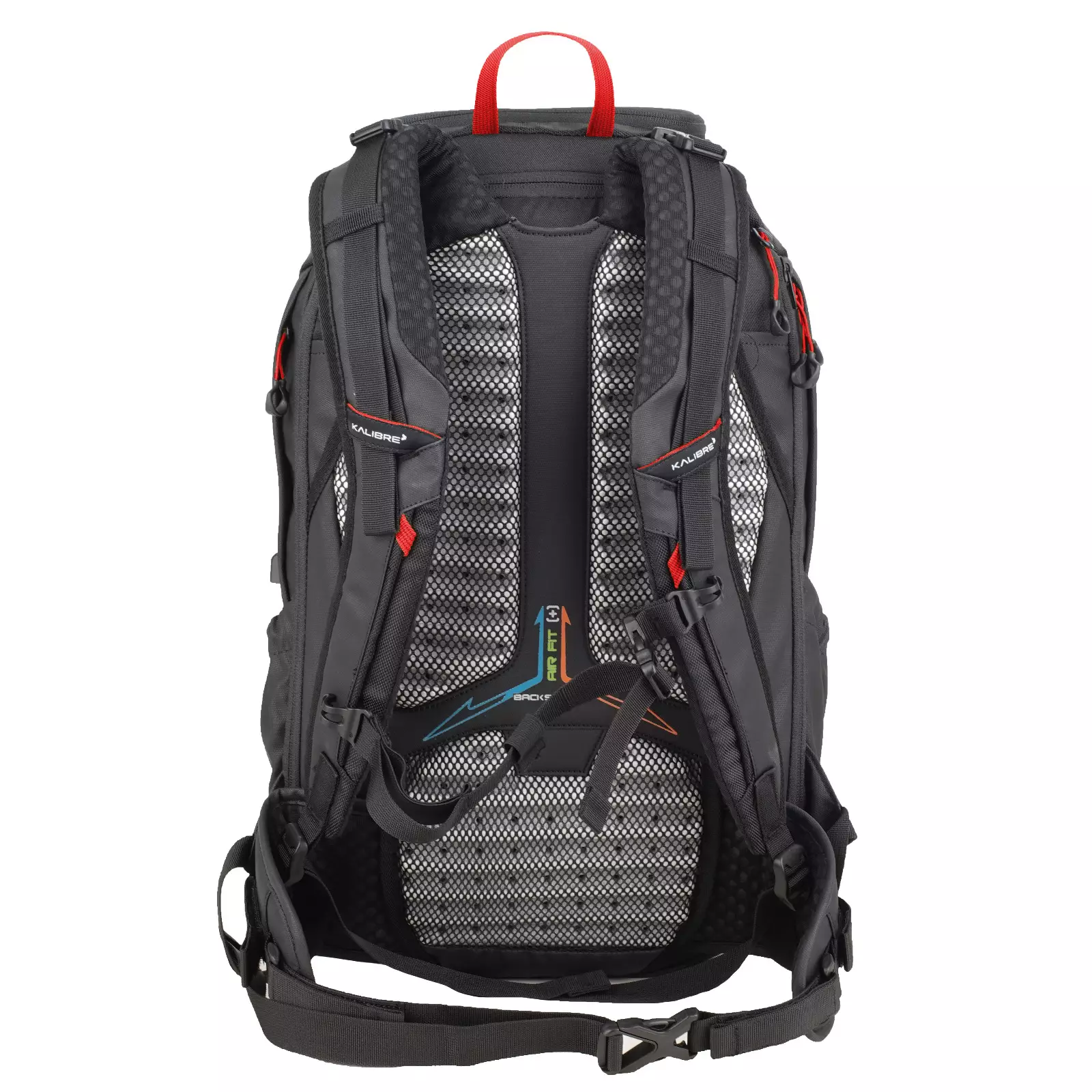 Kalibre Tas Ransel Pria Backpack Breakdown 01 23L Black-Red 911124019