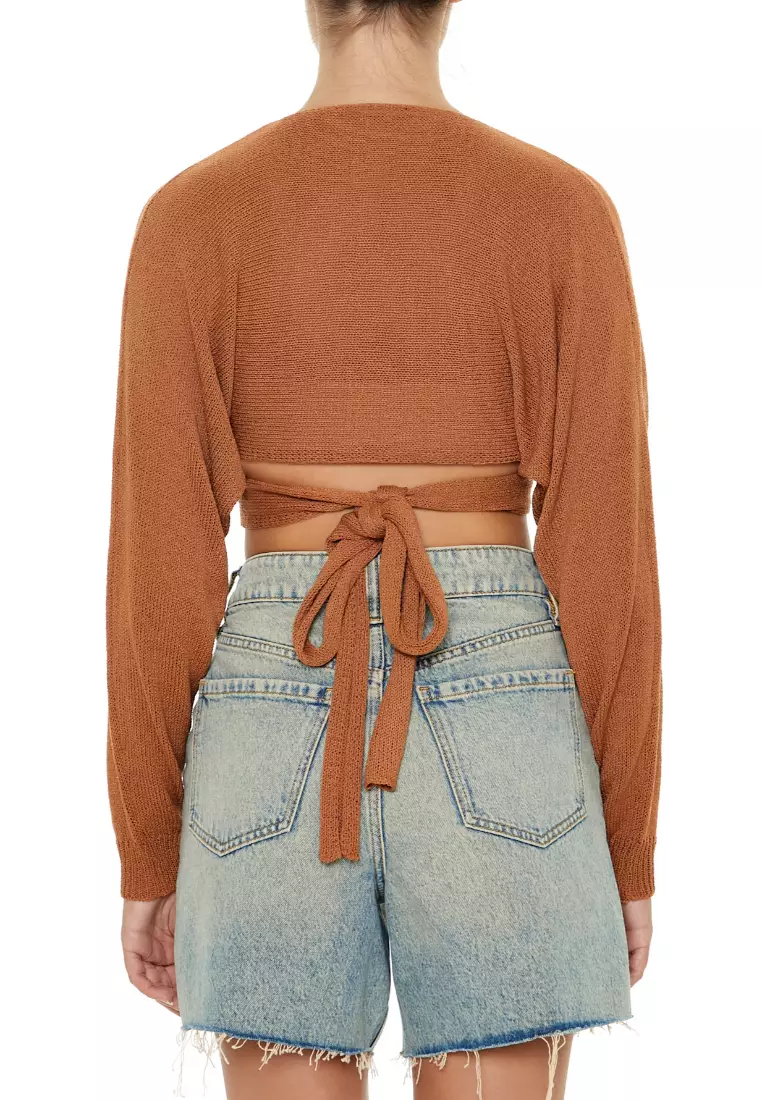 Tie back sweater forever 21 outlet