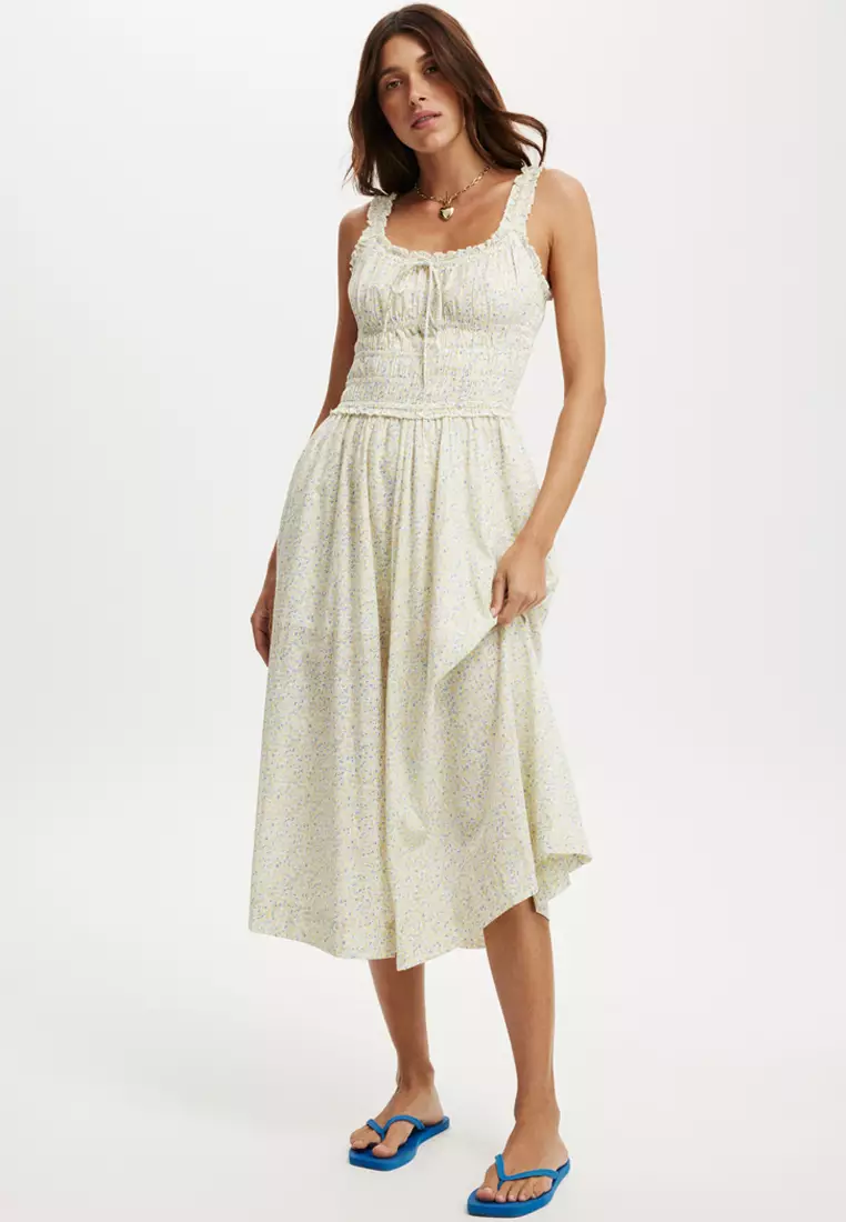 Buy Cotton On Elsa Midi Dress 2025 Online | ZALORA