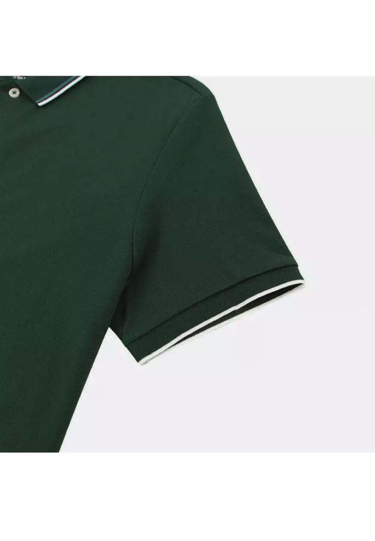 Buy GIORDANO Men's Cotton Lycra Short Sleeve Polo 01012018 Online ...