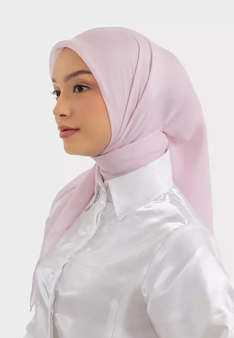 Ria Miranda Baby Pink Rarina Scarf