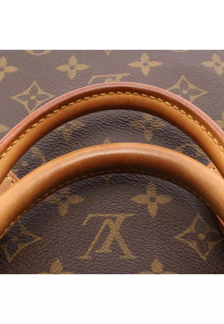 Pre-Loved Louis Vuitton speedy 40 monogram Handbag PVC leather Brown