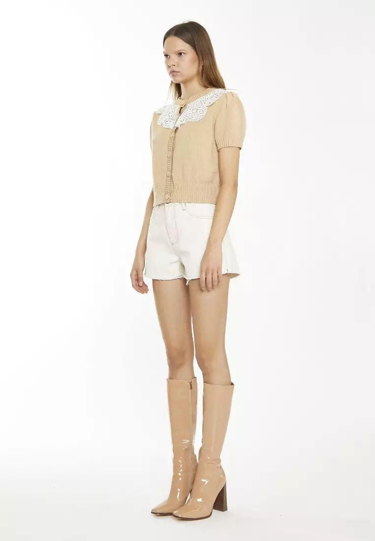 Lace Detail Cardigan