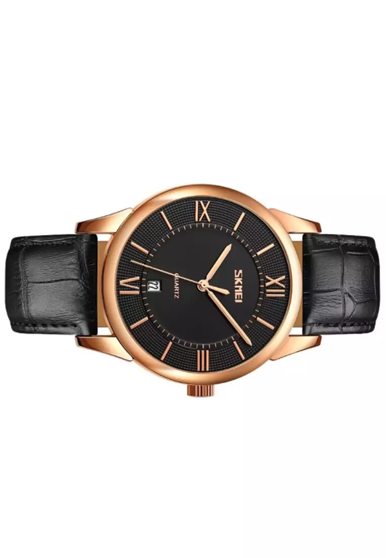 Jam Tangan Analog Pria Waterproof Strap Tali Material PU Leather BL29 ORIGINAL