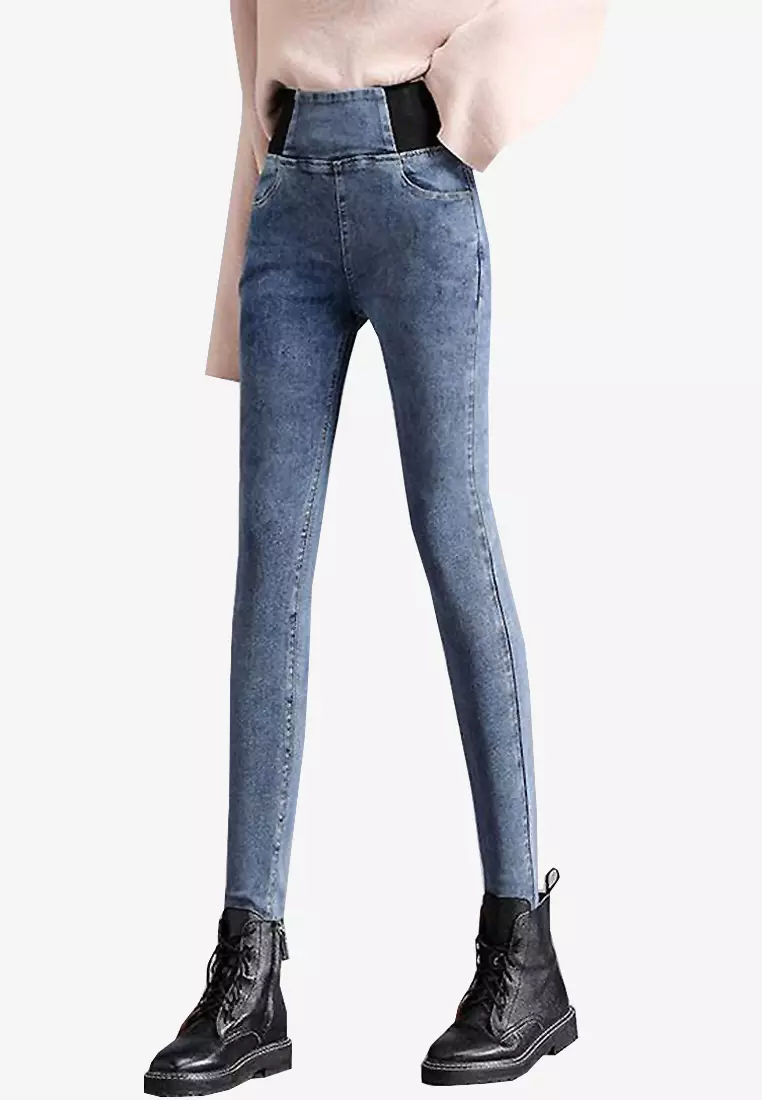 Elastic stretch clearance jeans