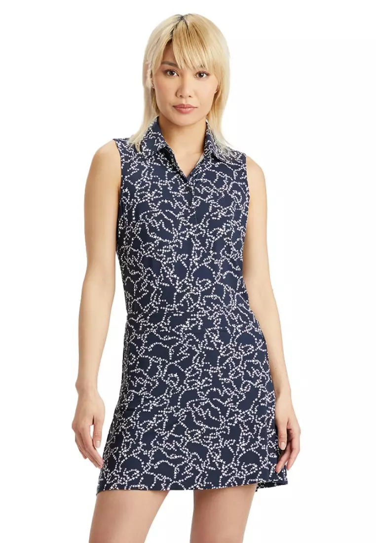 G/FORE Women’s Stardust Silky Tech Nylon Sleeveless Polo
