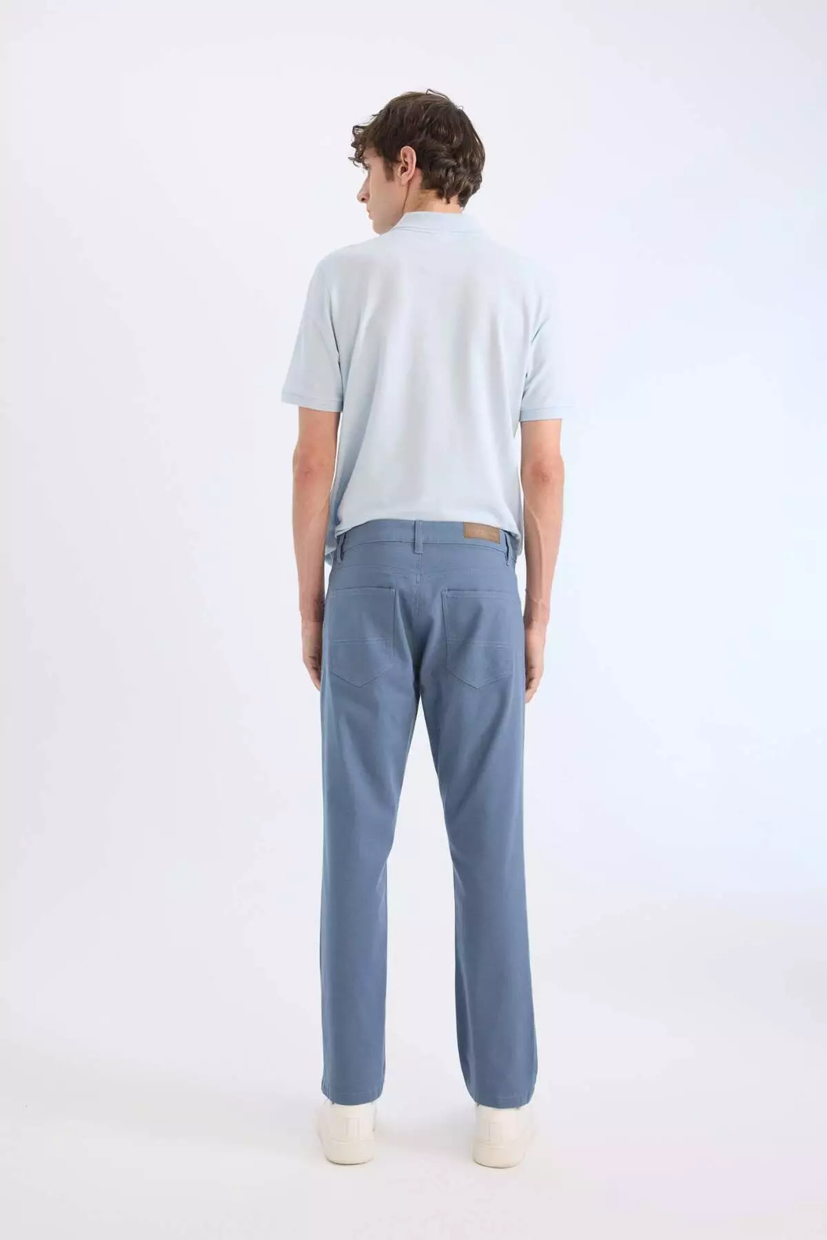 Slim Fit Slim Fit Skinny Leg Chino Canvas Trousers C2401Ax25Sp