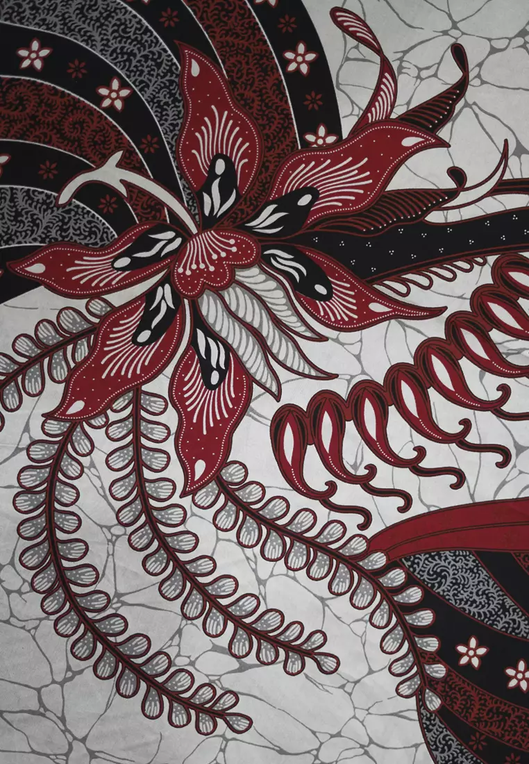 My Aksa Kain Batik Katun Primis Bhumi Bunga