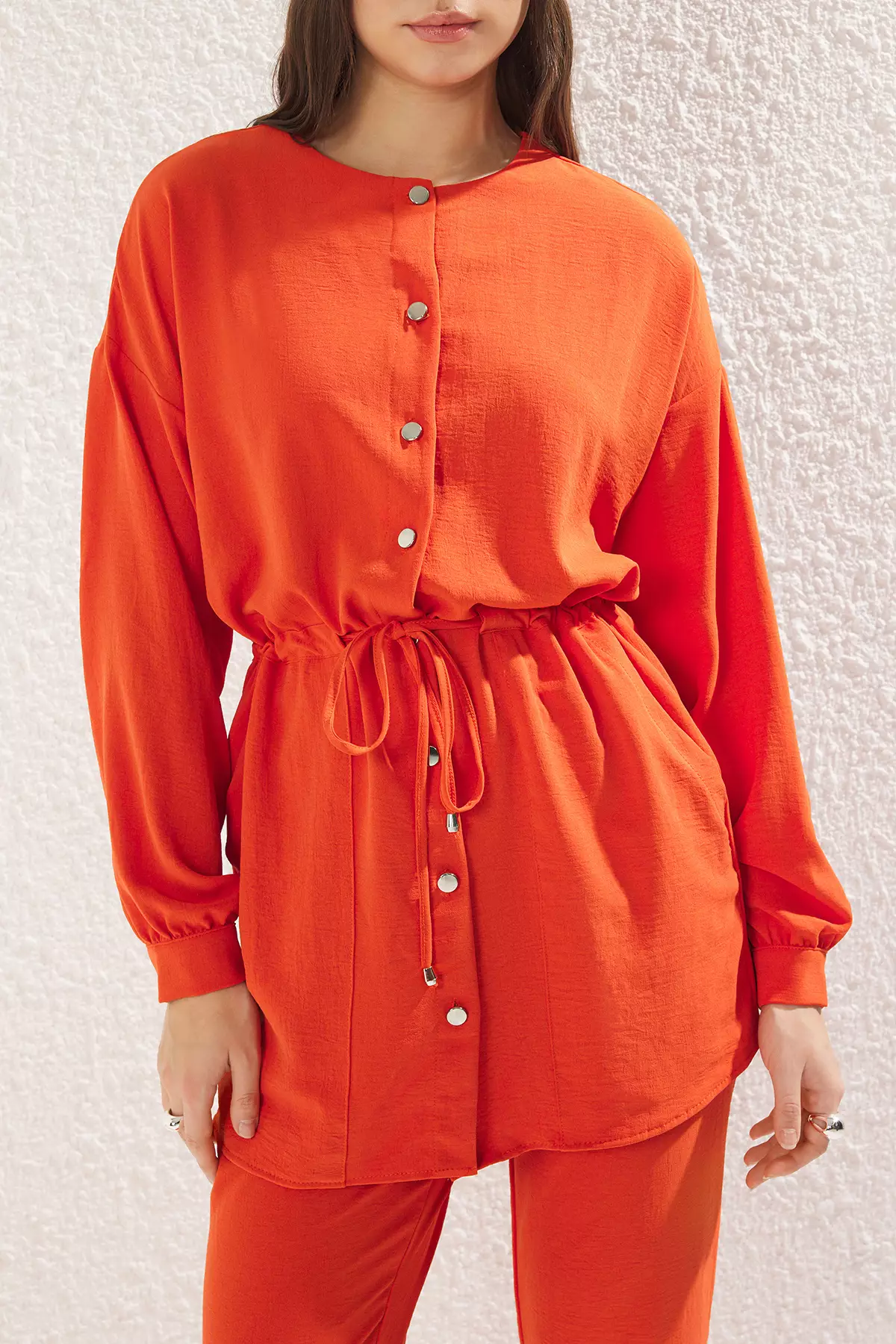 MODEST Tie-Waist Tunic Set