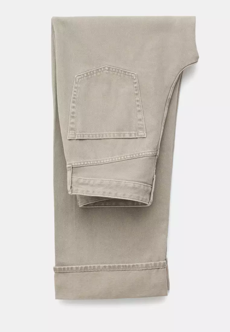 Barrel-Leg Jeans